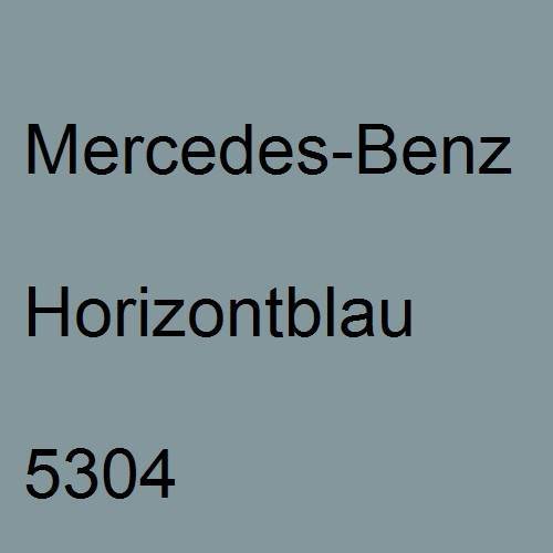 Mercedes-Benz, Horizontblau, 5304.