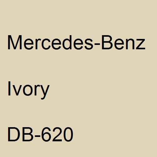 Mercedes-Benz, Ivory, DB-620.