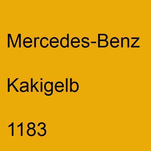 Mercedes-Benz, Kakigelb, 1183.