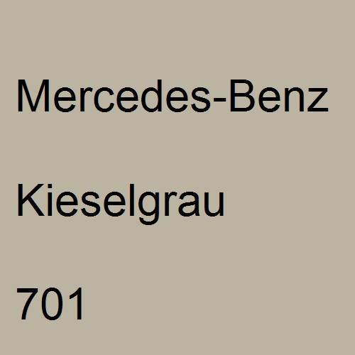 Mercedes-Benz, Kieselgrau, 701.