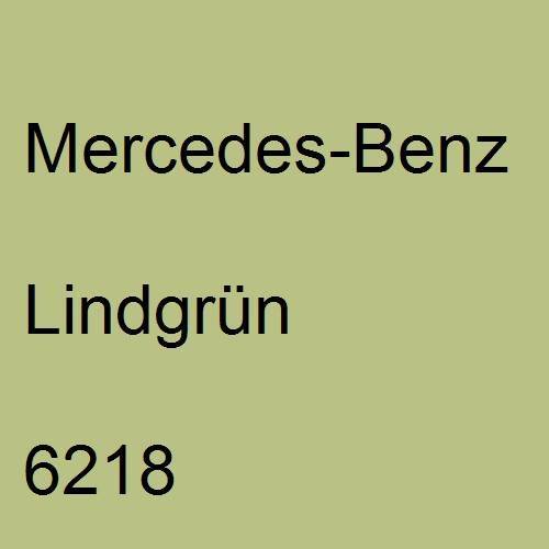 Mercedes-Benz, Lindgrün, 6218.