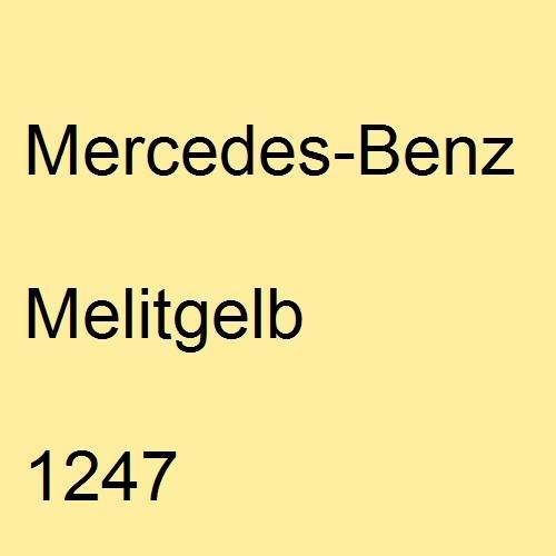 Mercedes-Benz, Melitgelb, 1247.