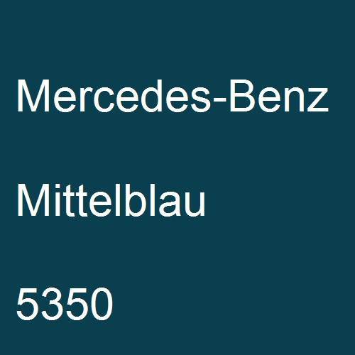 Mercedes-Benz, Mittelblau, 5350.