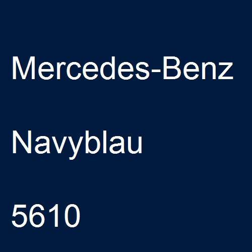 Mercedes-Benz, Navyblau, 5610.