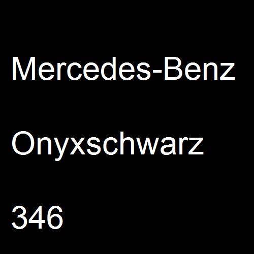 Mercedes-Benz, Onyxschwarz, 346.