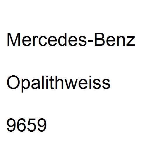 Mercedes-Benz, Opalithweiss, 9659.