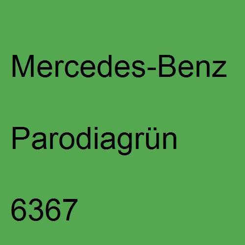 Mercedes-Benz, Parodiagrün, 6367.