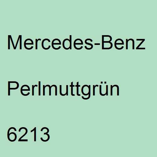 Mercedes-Benz, Perlmuttgrün, 6213.