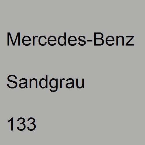 Mercedes-Benz, Sandgrau, 133.