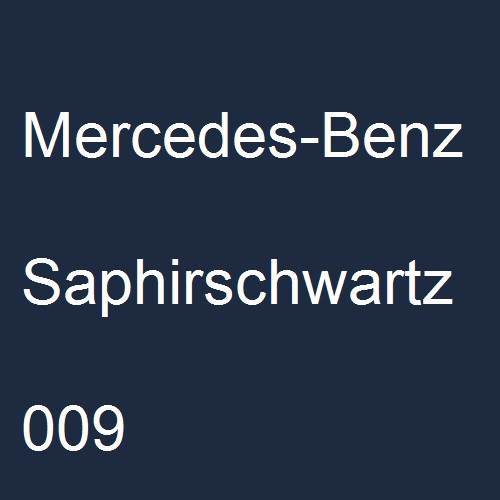 Mercedes-Benz, Saphirschwartz, 009.