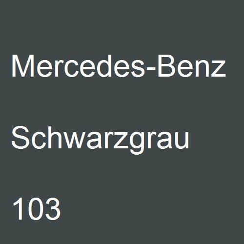 Mercedes-Benz, Schwarzgrau, 103.