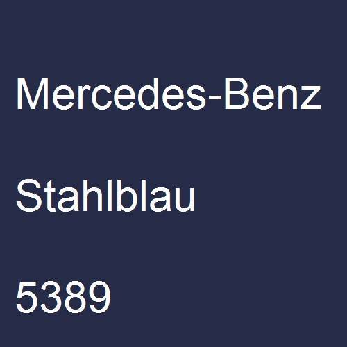 Mercedes-Benz, Stahlblau, 5389.