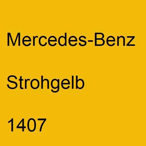 Mercedes-Benz, Strohgelb, 1407.