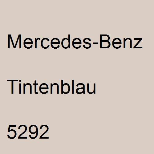 Mercedes-Benz, Tintenblau, 5292.