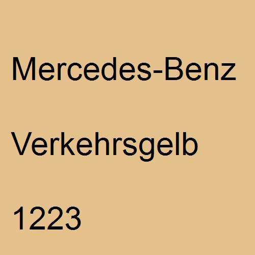 Mercedes-Benz, Verkehrsgelb, 1223.