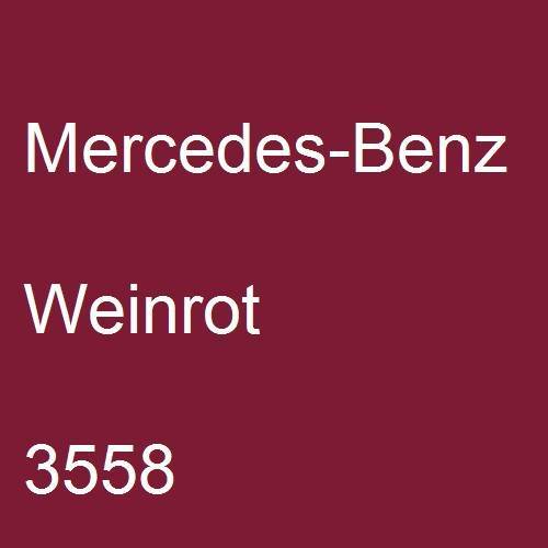 Mercedes-Benz, Weinrot, 3558.