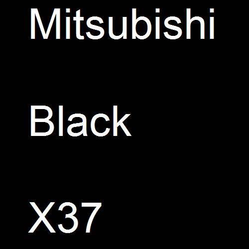 Mitsubishi, Black, X37.