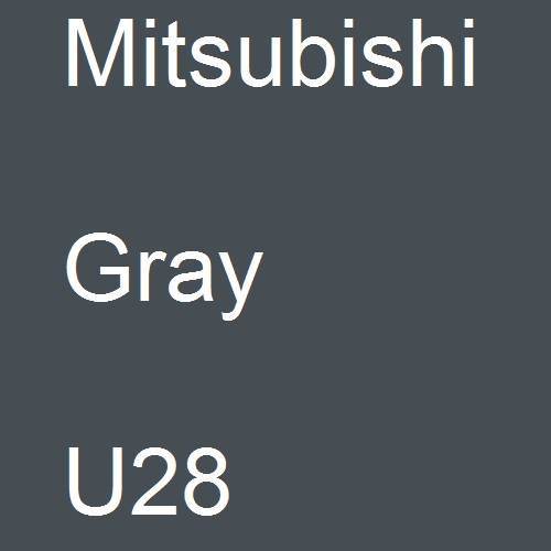 Mitsubishi, Gray, U28.