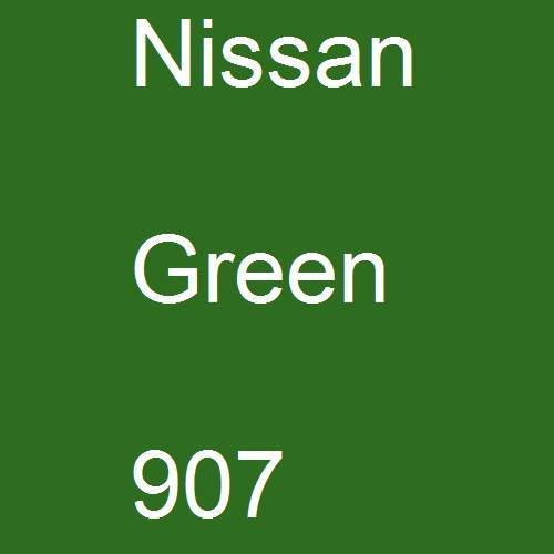 Nissan, Green, 907.