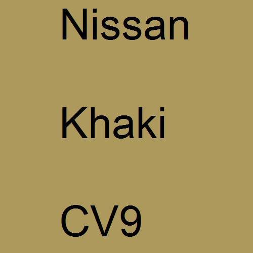 Nissan, Khaki, CV9.