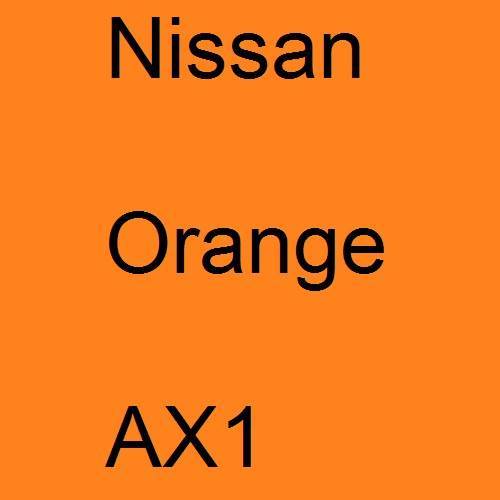 Nissan, Orange, AX1.