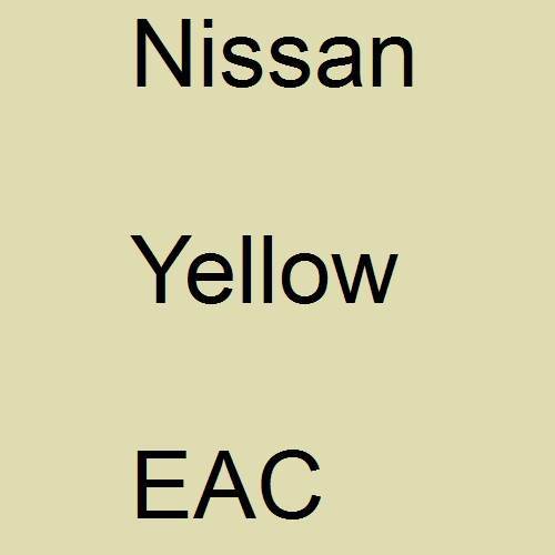 Nissan, Yellow, EAC.