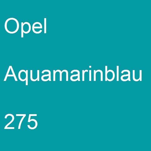 Opel, Aquamarinblau, 275.