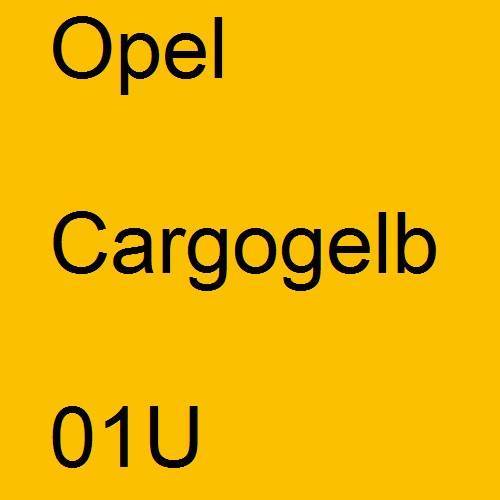 Opel, Cargogelb, 01U.