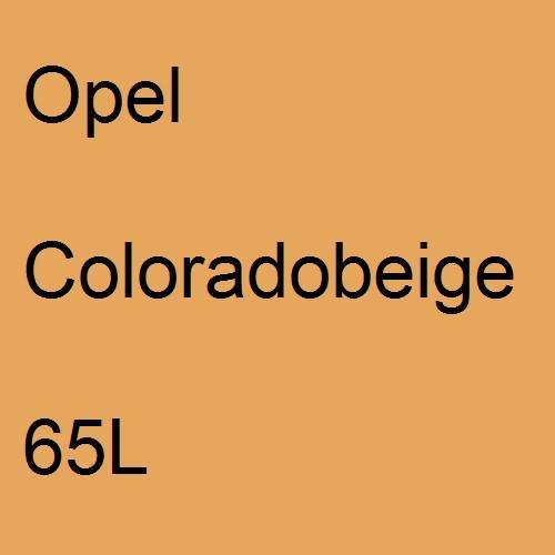 Opel, Coloradobeige, 65L.