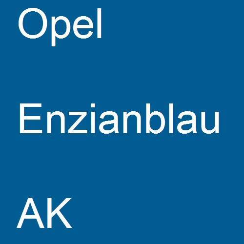 Opel, Enzianblau, AK.