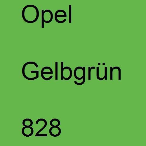 Opel, Gelbgrün, 828.