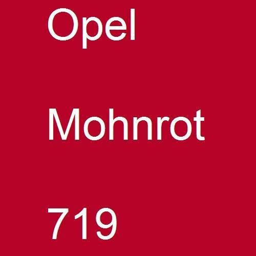 Opel, Mohnrot, 719.