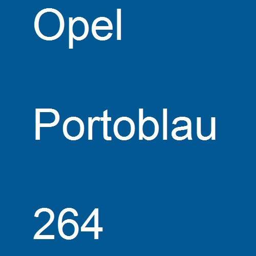 Opel, Portoblau, 264.