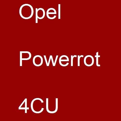 Opel, Powerrot, 4CU.