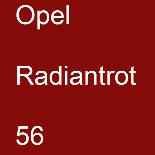 Opel, Radiantrot, 056.