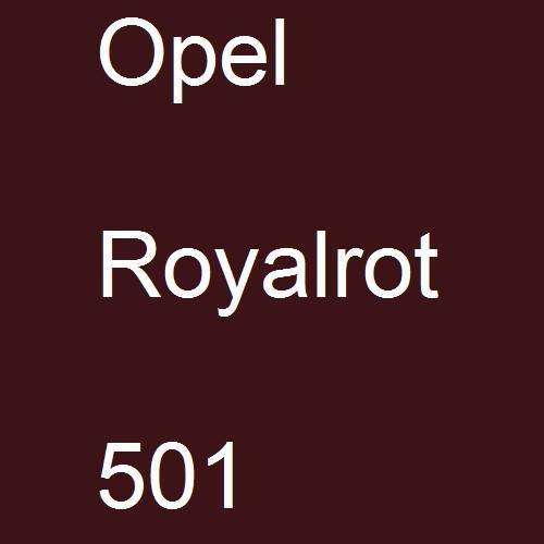 Opel, Royalrot, 501.