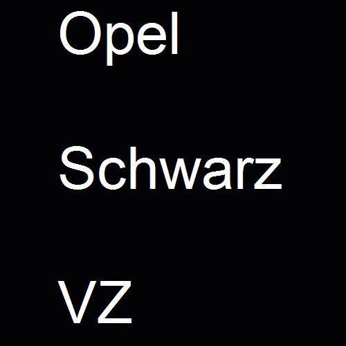 Opel, Schwarz, VZ.