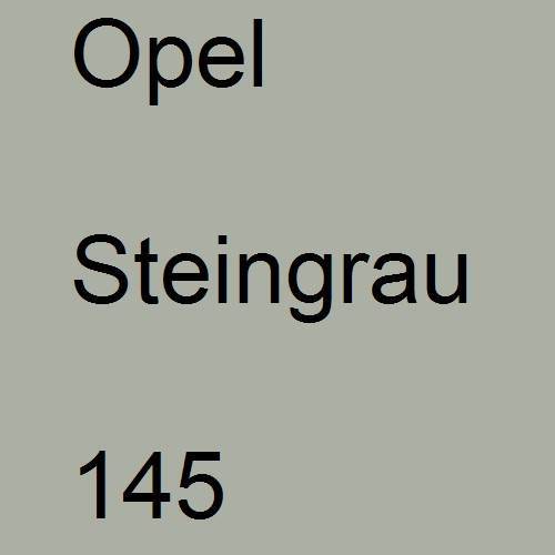 Opel, Steingrau, 145.