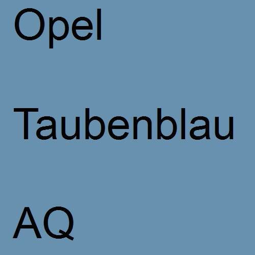 Opel, Taubenblau, AQ.