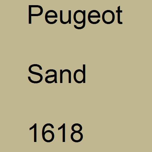 Peugeot, Sand, 1618.