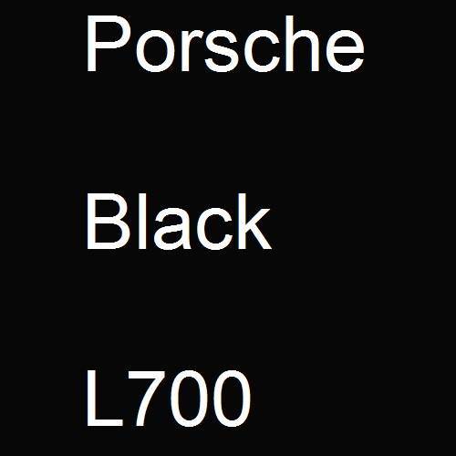 Porsche, Black, L700.