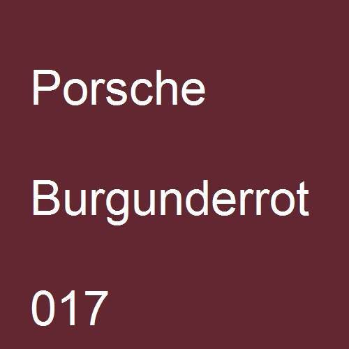 Porsche, Burgunderrot, 017.