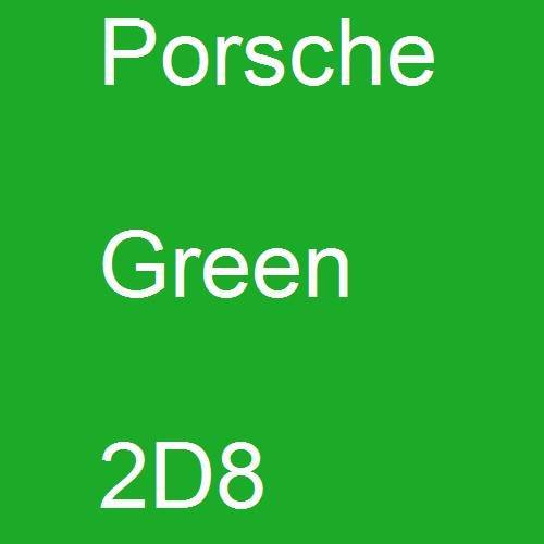 Porsche, Green, 2D8.