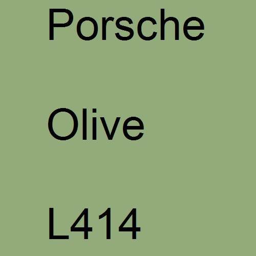 Porsche, Olive, L414.