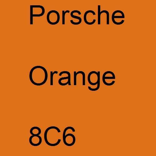 Porsche, Orange, 8C6.