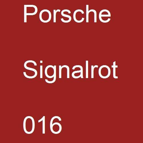 Porsche, Signalrot, 016.