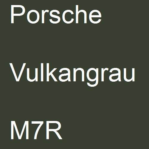 Porsche, Vulkangrau, M7R.