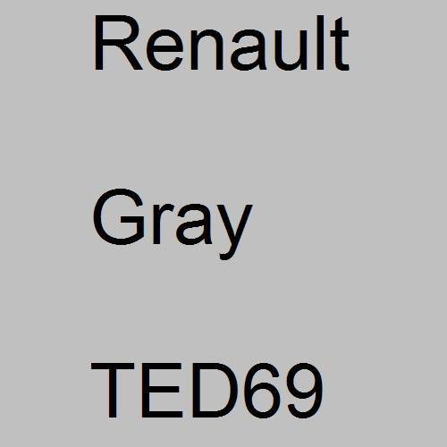 Renault, Gray, TED69.