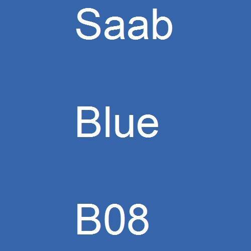 Saab, Blue, B08.