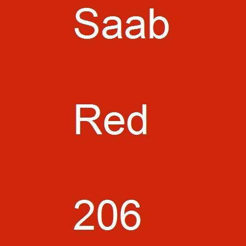 Saab, Red, 206.